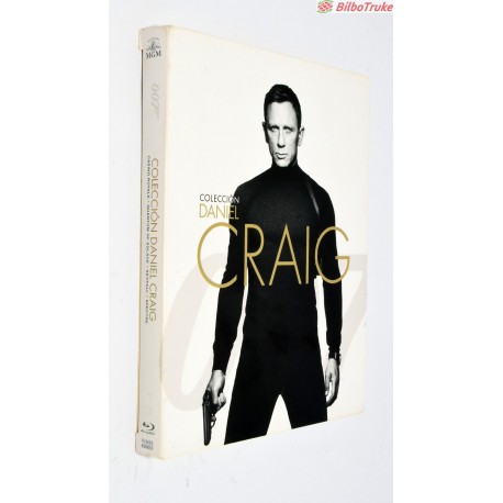 PELICULA BLURAY JAMES BOND, DANIEL CRAIG COLECCION (4 DISC)