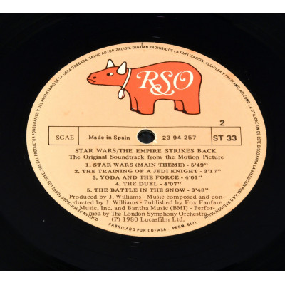 Star Wars: The Empire Strikes Back (The Original Soundtrack From The Motion Picture) (LP)