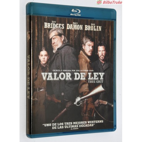 PELICULA BLURAY VALOR DE LEY
