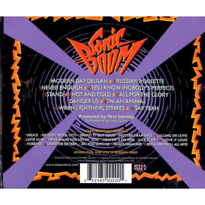 KISS - Sonic Boom (CD, Album, Wal + CD, Album + DVD-V, NTSC + Qua)