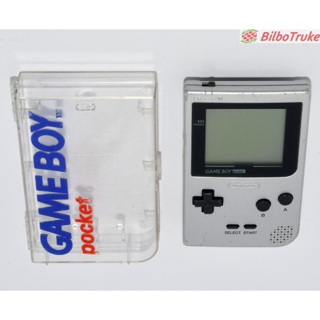CONSOLA NINTENDO GAMEBOY POCKET GRIS