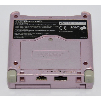 CONSOLA GAMEBOY ADVANCE SP ROSA