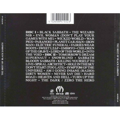 Black Sabbath - The Best Of Black Sabbath (2xCD, Comp, RM)