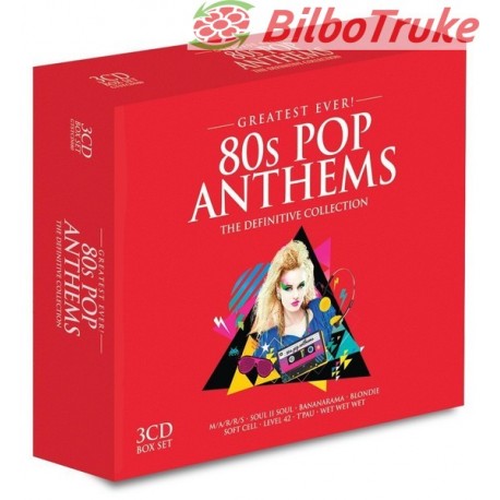 Various - Greatest Ever! 80s Pop Anthems (3xCD, Comp + Box)