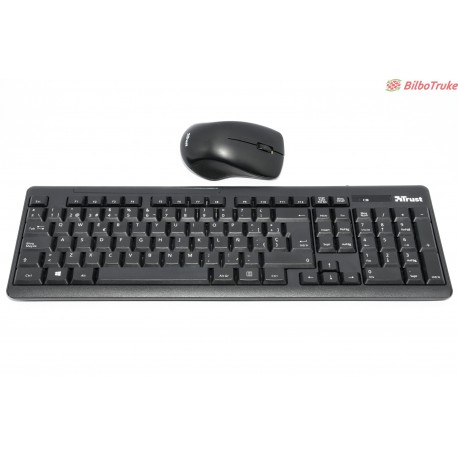 TECLADO Y RATON INALAMBRICOS TRUST