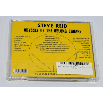 Steve Reid (2) - Odyssey Of The Oblong Square (CD, Album, Yel)