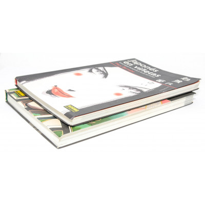 LIBROS JAPONÉS EN VIÑETAS 1 Y 2