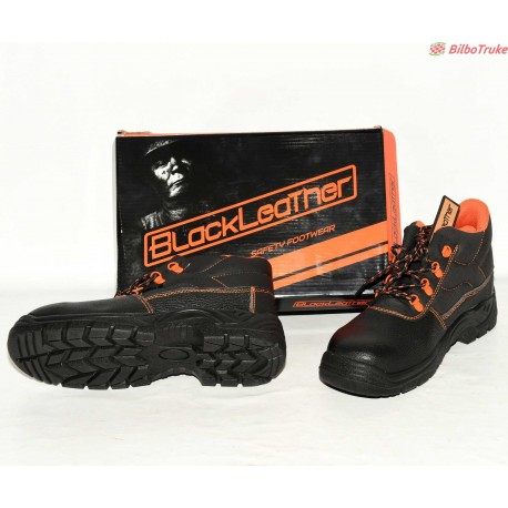 BOTAS SEGURIDAD BLACK LEATHER