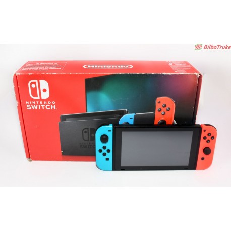 CONSOLA NINTENDO SWITCH AZUL Y ROJA