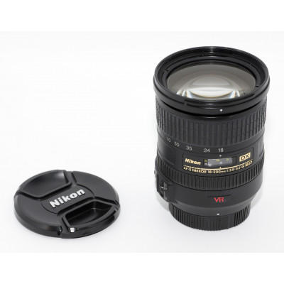 OBJETIVO NIKON  18-200mm F3.5-6.3 G ED VR DX