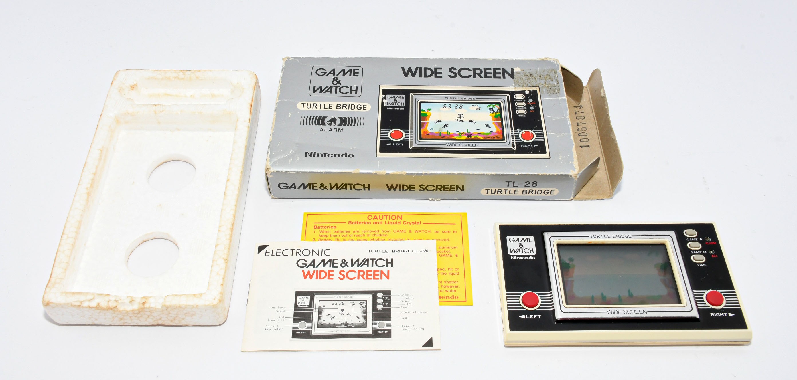 Game & Watch TL-28 Turtle Bridge Turtle Bridge - Wide Screen TL-28