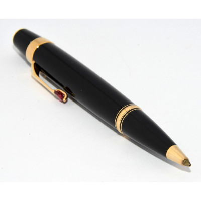 BOLIGRAFO RETRACTIL MONTBLANC BOHEME PIEDRA ROJA CORAZON