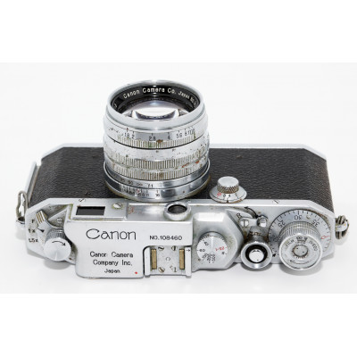 CAMARA TELEMÉTRICA CANON IIF 50MM 1.8