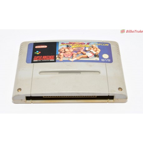 VIDEOJUEGO SUPER NINTENDO STREET FIGHTER II TURBO