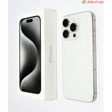 APPLE IPHONE 15 PRO 128GB WHITE TITANIUM