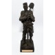 FIGURA DE RESINA SOBRE BASE SOLDADO INGENIEROS 1890