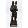 FIGURA DE RESINA SOBRE BASE SOLDADO INGENIEROS 1890