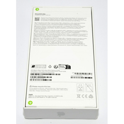 APPLE IPHONE 16 PRO MAX 512GB WHITE TITANIUM PRECINTADO