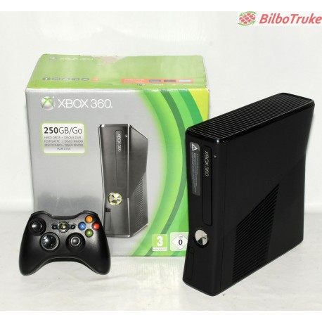 CONSOLA XBOX 360 SLIM 250GB CON MANDO