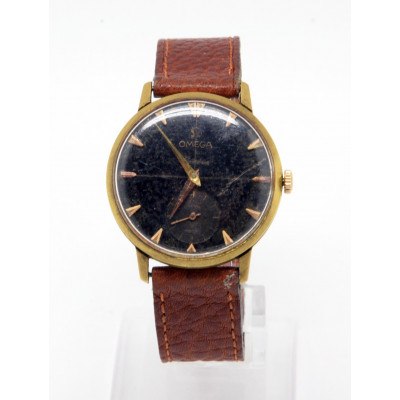 RELOJ OMEGA GENEVE DIAL NEGRO CAL 267 -1956
