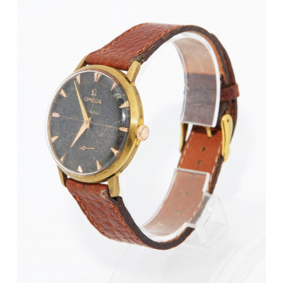 RELOJ OMEGA GENEVE DIAL NEGRO CAL 267 -1956