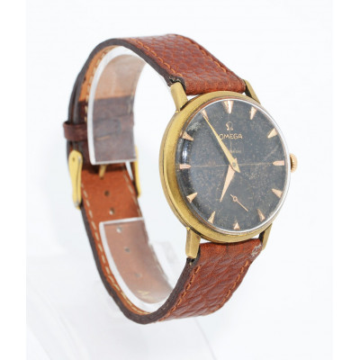 RELOJ OMEGA GENEVE DIAL NEGRO CAL 267 -1956