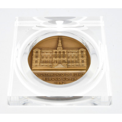 MEDALLA AYUNTAMIENTO DE BILBAO 1892