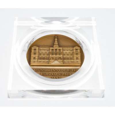 MEDALLA AYUNTAMIENTO DE BILBAO 1892