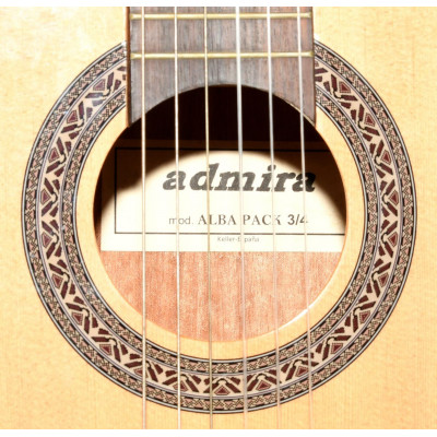 GUITARRA CLASICA ADMIRA ALBA PACK 3/4