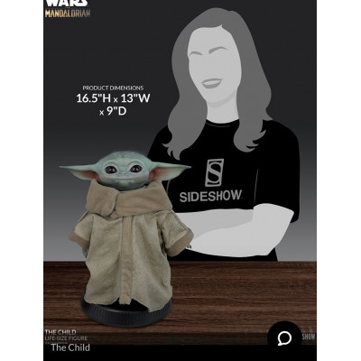 FIGURA THE CHILD MANDALORIAN SIDESHOW