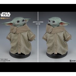 FIGURA THE CHILD MANDALORIAN SIDESHOW