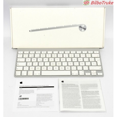 TECLADO APPLE WIRELESS KEYBOARD A1314