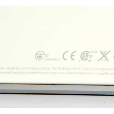 TECLADO APPLE WIRELESS KEYBOARD A1314