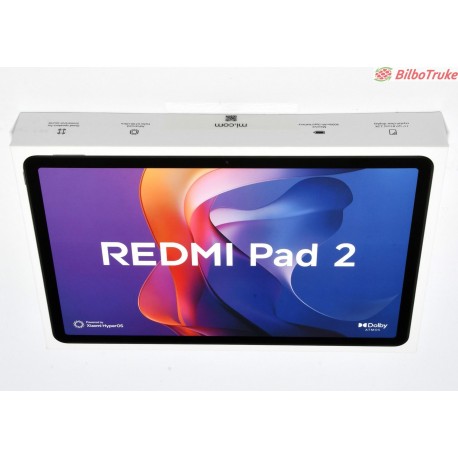 TABLET XIAOMI REDMI PAD 2 128GB GRIS NUEVO
