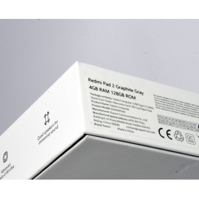 TABLET XIAOMI REDMI PAD 2 128GB GRIS NUEVO