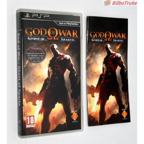 VIDEOJUEGO PSP GOD OF WAR GHOST OF SPARTA