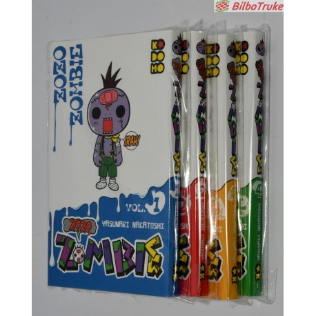 MANGA ZOZO ZOMBIE 1 A 4