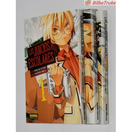 MANGA LOS JUICIOS ESCOLARES 1 A 3