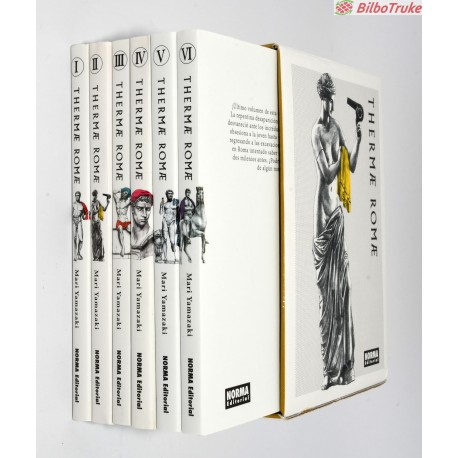 MANGA THERMAE ROMAE - 6 TOMOS CON ESTUCHE