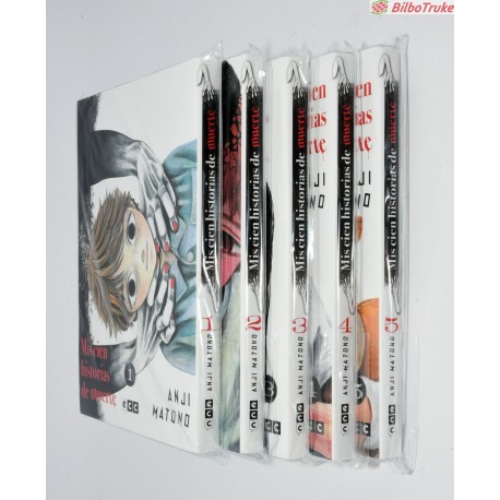 MANGA MIS CIEN HISTORIAS DE MUERTE - 5 TOMOS