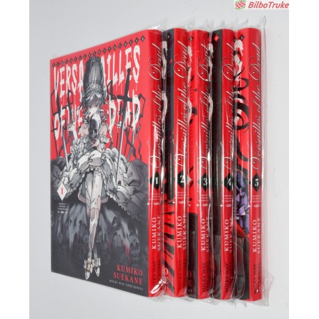 MANGA VERSAILLES OF THE DEAD - 5 TOMOS