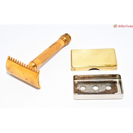 MAQUINILLA GILLETTE GONZALEZ Y OLABARRIA BILBAO-MADRID LUBRICANTES THE SUN