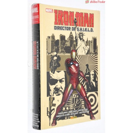 COMIC MARVEL OMNIBUS - IRON MAN DIRECTOR SHIELDS