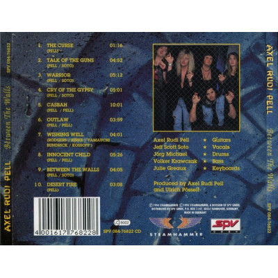 Axel Rudi Pell - Between The Walls (CD, Album)