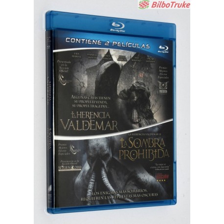 PELICULA BLURAY LA HERENCIA DE VALDEMAR 1 Y 2