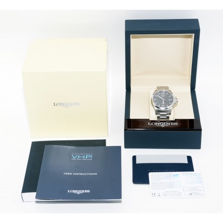 RELOJ LONGINES V.H.P. CONQUEST L3.726.4 - NUEVO