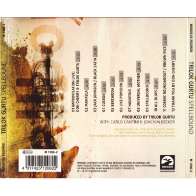 Trilok Gurtu - Spellbound (CD, Album, Dig)