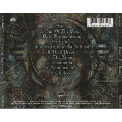 Vader - The Beast (CD, Album)