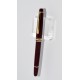 PLUMA MONTBLANC BURDEOS 14K PLUMIN F