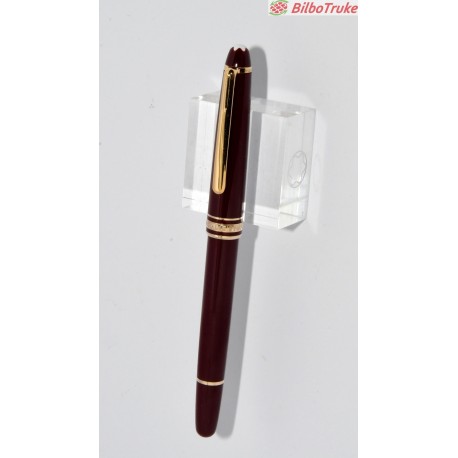 PLUMA MONTBLANC BURDEOS 14K PLUMIN F